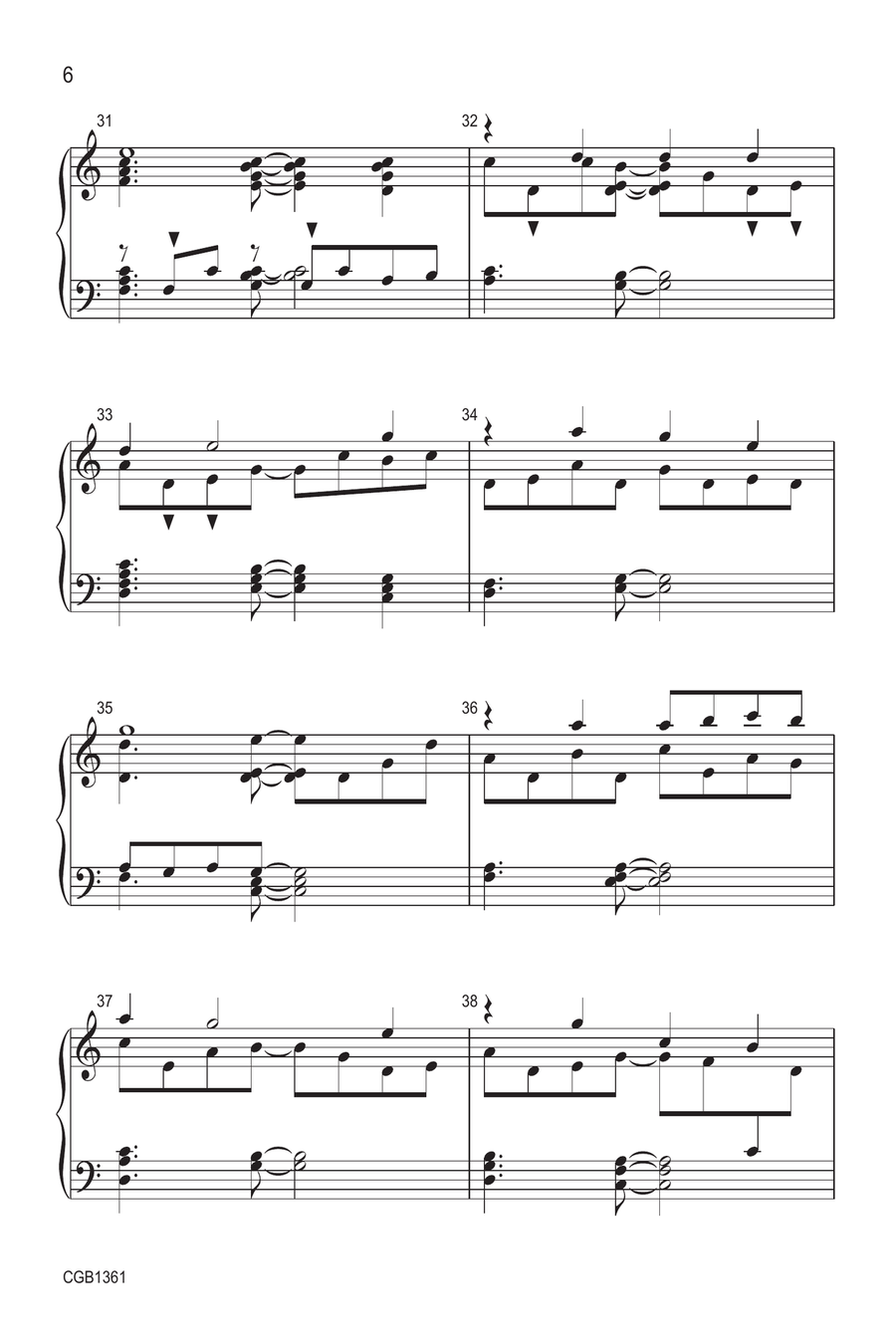 Naught Be All Else (3 octaves) 3-Octaves scores gallery preview page 6