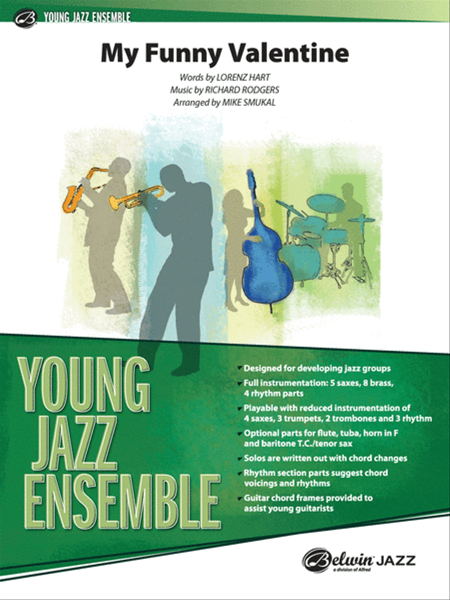 My Funny Valentine Jazz Ensemble scores gallery preview page 1