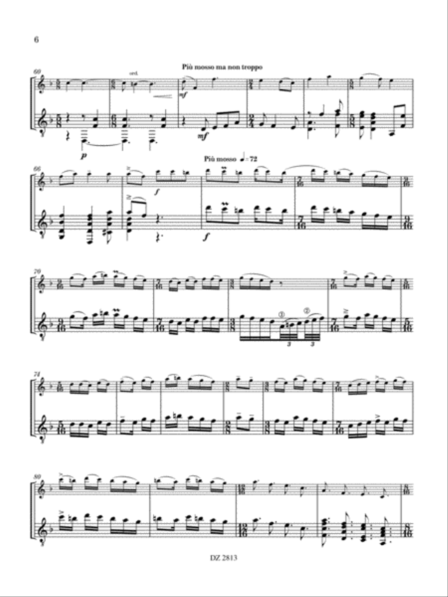 Perpetual Pavan Perpetual Pavan Violin scores gallery preview page 6