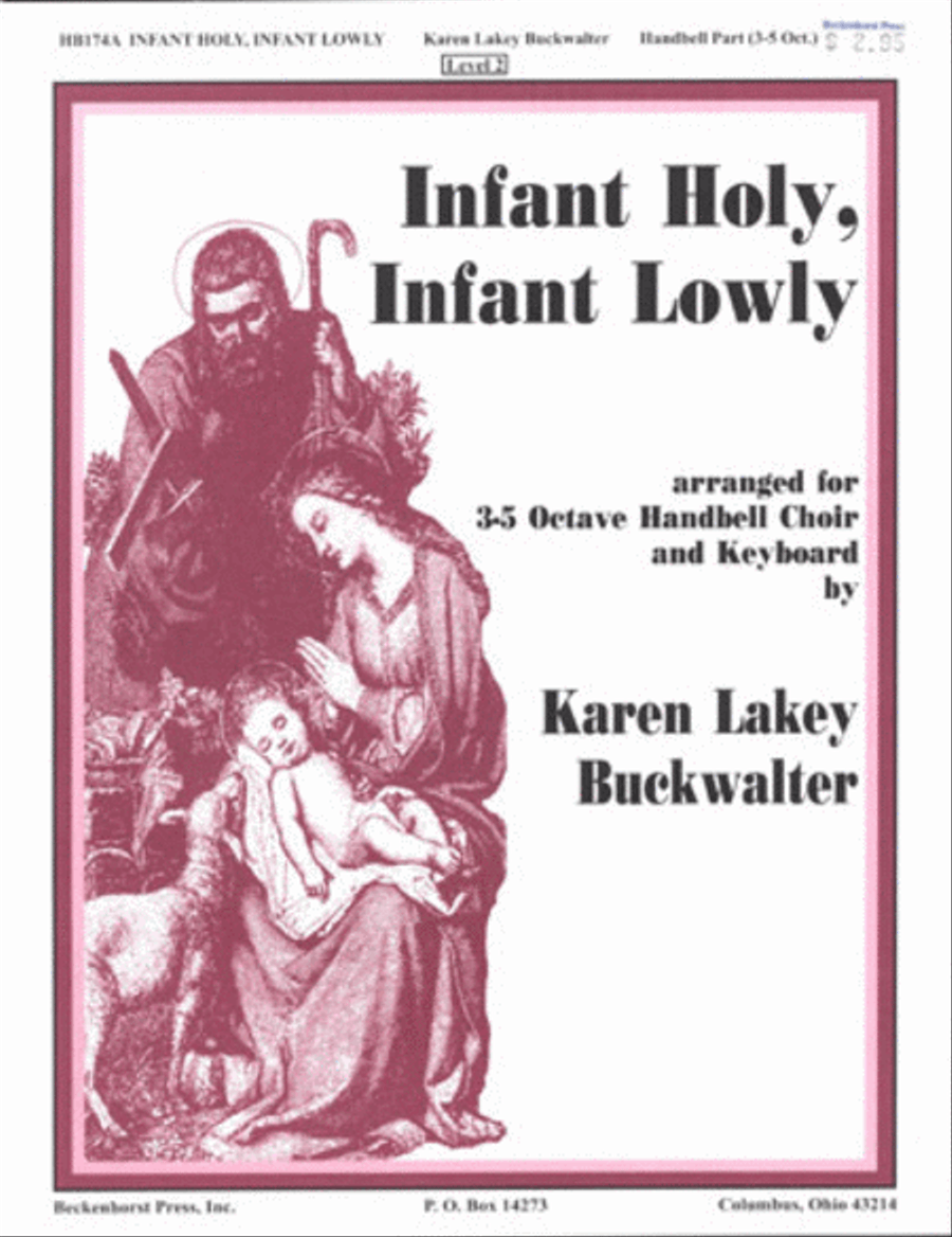 Infant Holy, Infant Lowly - handbell part