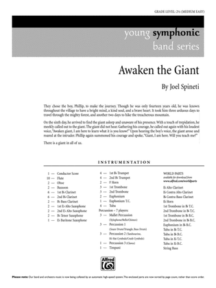 Awaken the Giant: Score