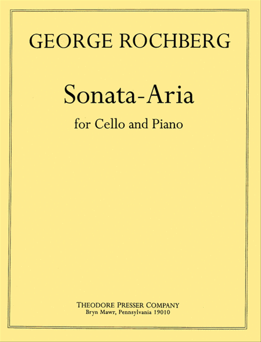 Sonata-Aria Chamber Music scores gallery preview page 1