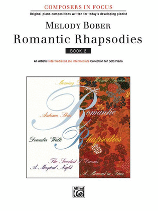 Book cover for Romantic Rhapsodies, Book 2