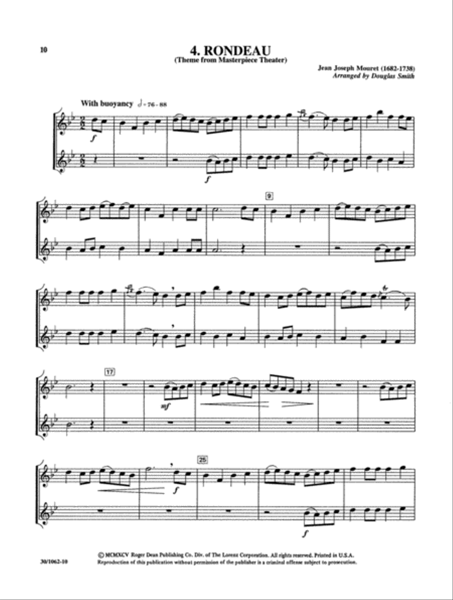 Classics for Trumpet and Keyboard - Trumpet Part Trumpet scores gallery preview page 8