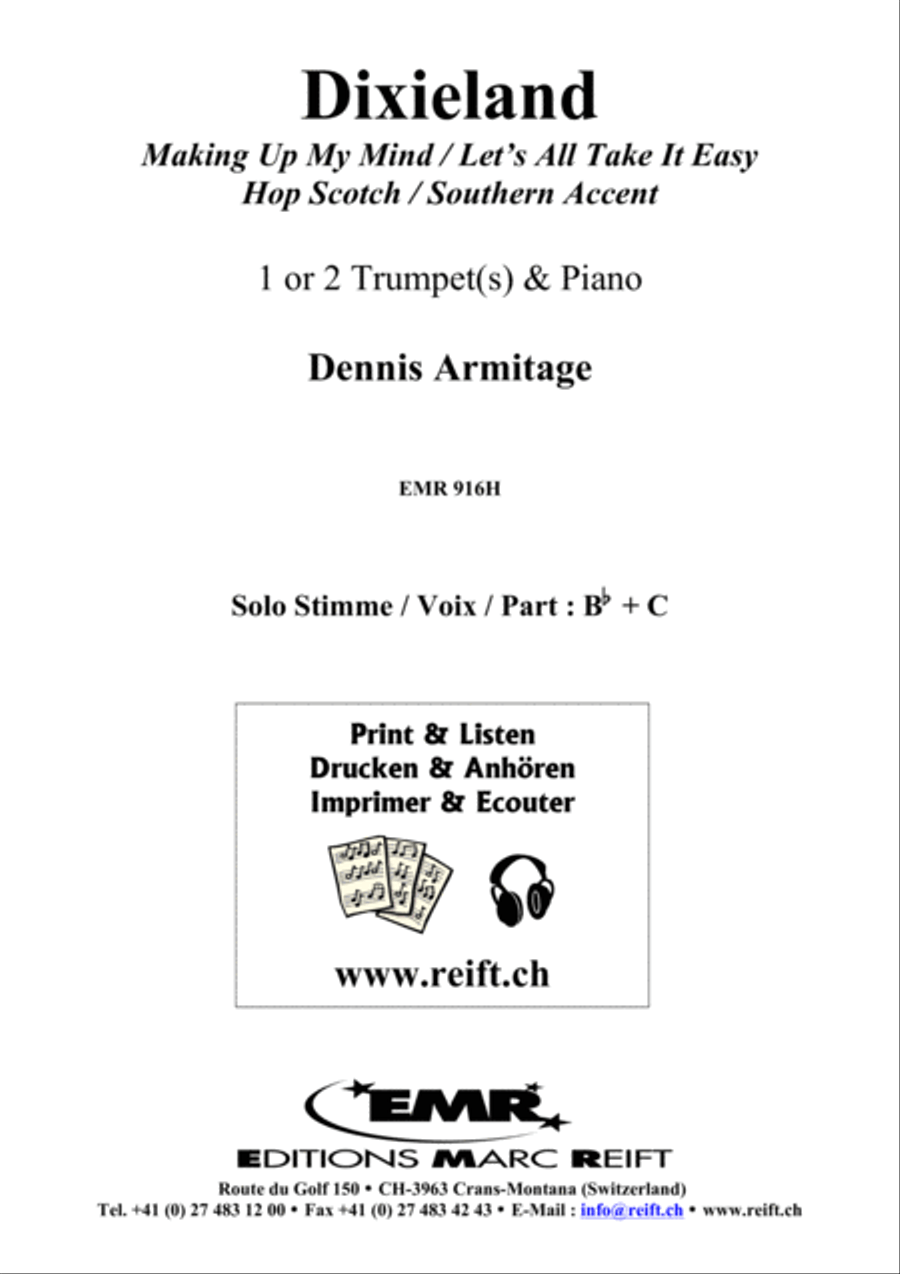 Dixieland Trumpet Duet scores gallery preview page 2
