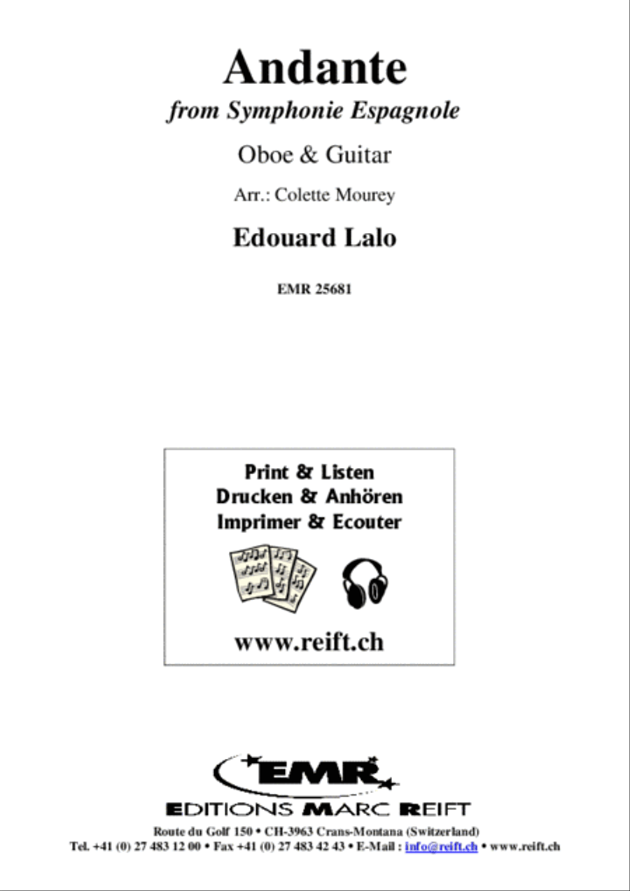 Andante Andante Oboe scores gallery preview page 2