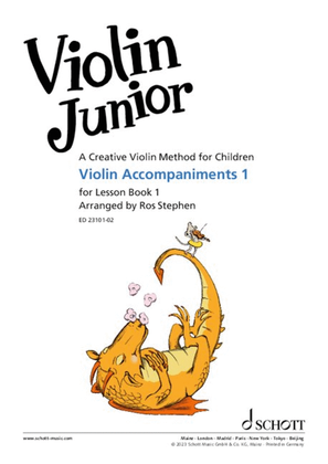 Book cover for Violin Junior: Violin accompaniments 1