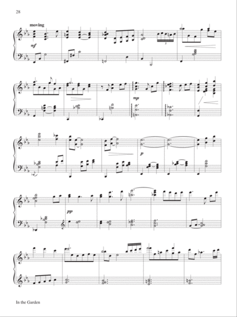 I Have Heard You Calling in the Night Piano Solo scores gallery preview page 3
