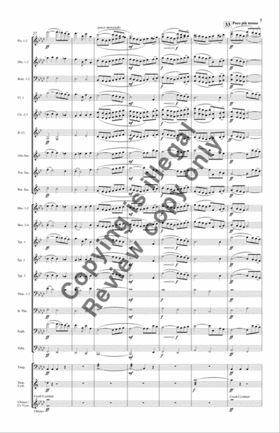 The Best of Rooms (Complete Band Set) Concert Band scores gallery preview page 7