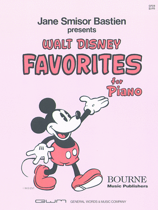 Book cover for Walt Disney Favorites For the Piano