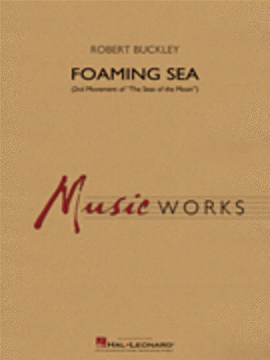 Foaming Sea Concert Band scores gallery preview page 1