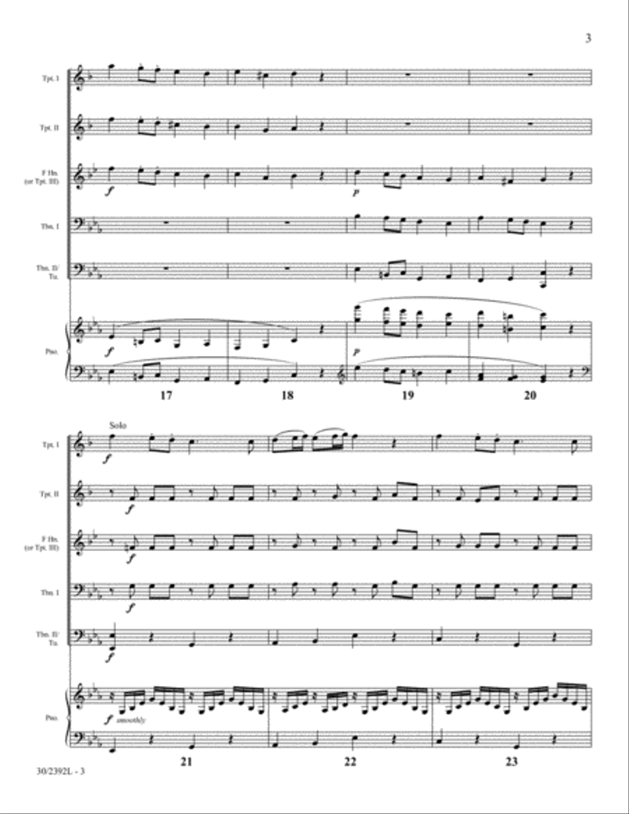 The Joy of Christmas Brass Ensemble scores gallery preview page 3