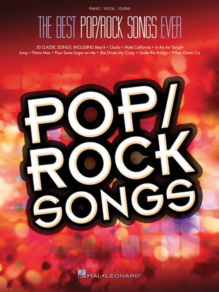 Book cover for Best Pop/Rock Songs Ever