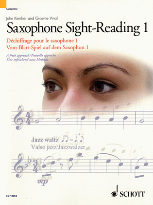 Book cover for Saxophone Sight-Reading 1