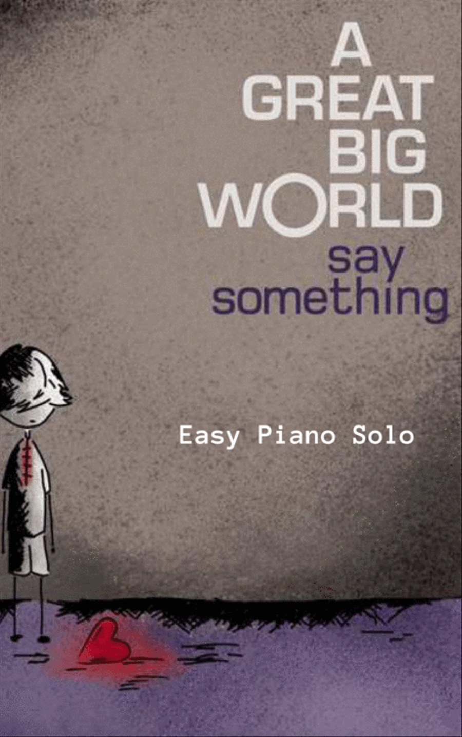 Say Something Say Something Easy Piano scores gallery preview page 1