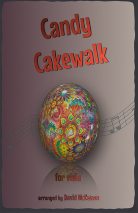 The Candy Cakewalk, for Viola Duet