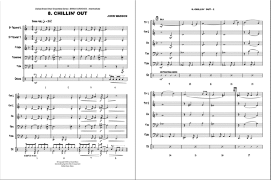 Brass Grooves - Intermediate School and Community scores gallery preview page 9