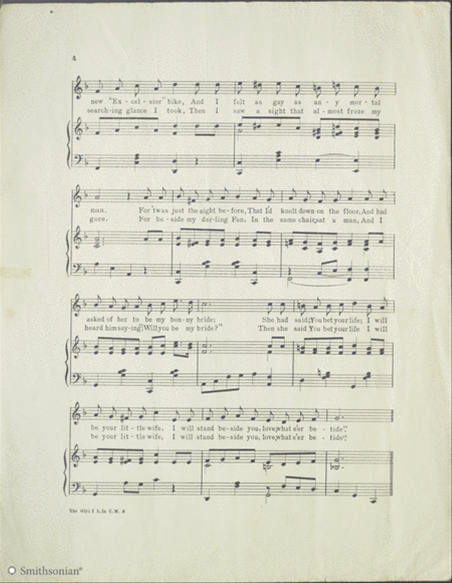 The Girl I Loved In Chilly Michigan Piano, Vocal scores gallery preview page 3