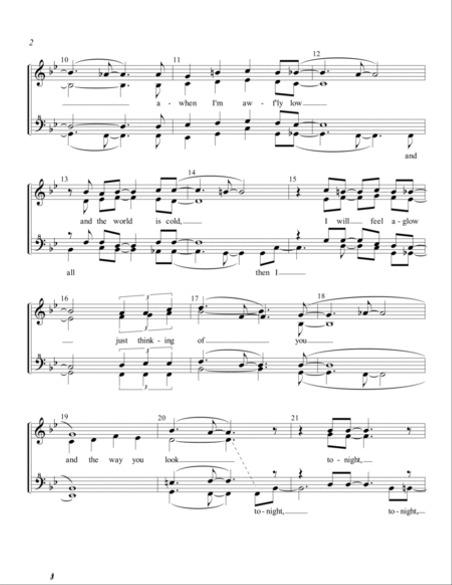 The Way You Look Tonight The Way You Look Tonight SSAA scores gallery preview page 2