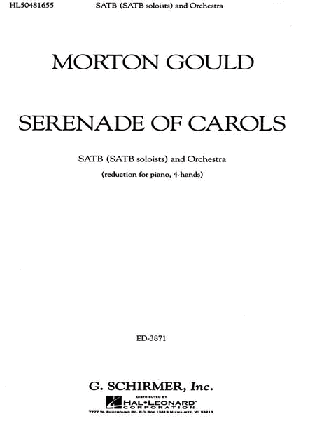 Serenade Of Carols
