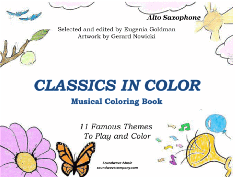 Classics in Color (Alto Saxophone) Alto Saxophone scores gallery preview page 1