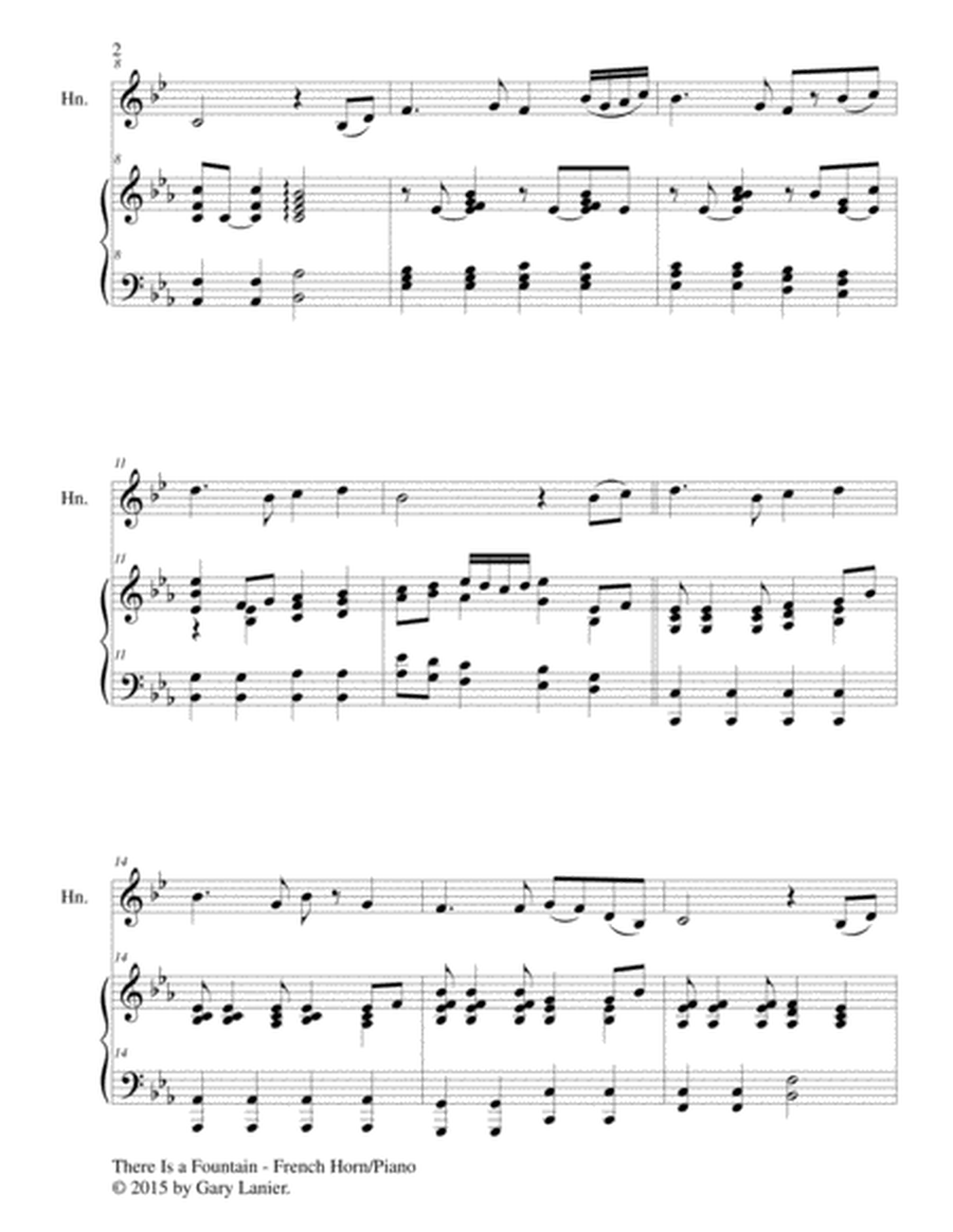 THERE IS A FOUNTAIN (Duet – French Horn and Piano/Score and Parts) image number null