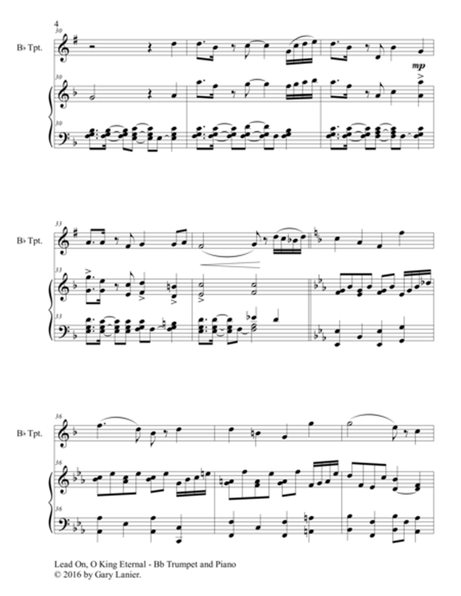Gary Lanier: 3 GREAT HYMNS, Set III (Duets for Bb Trumpet & Piano) image number null