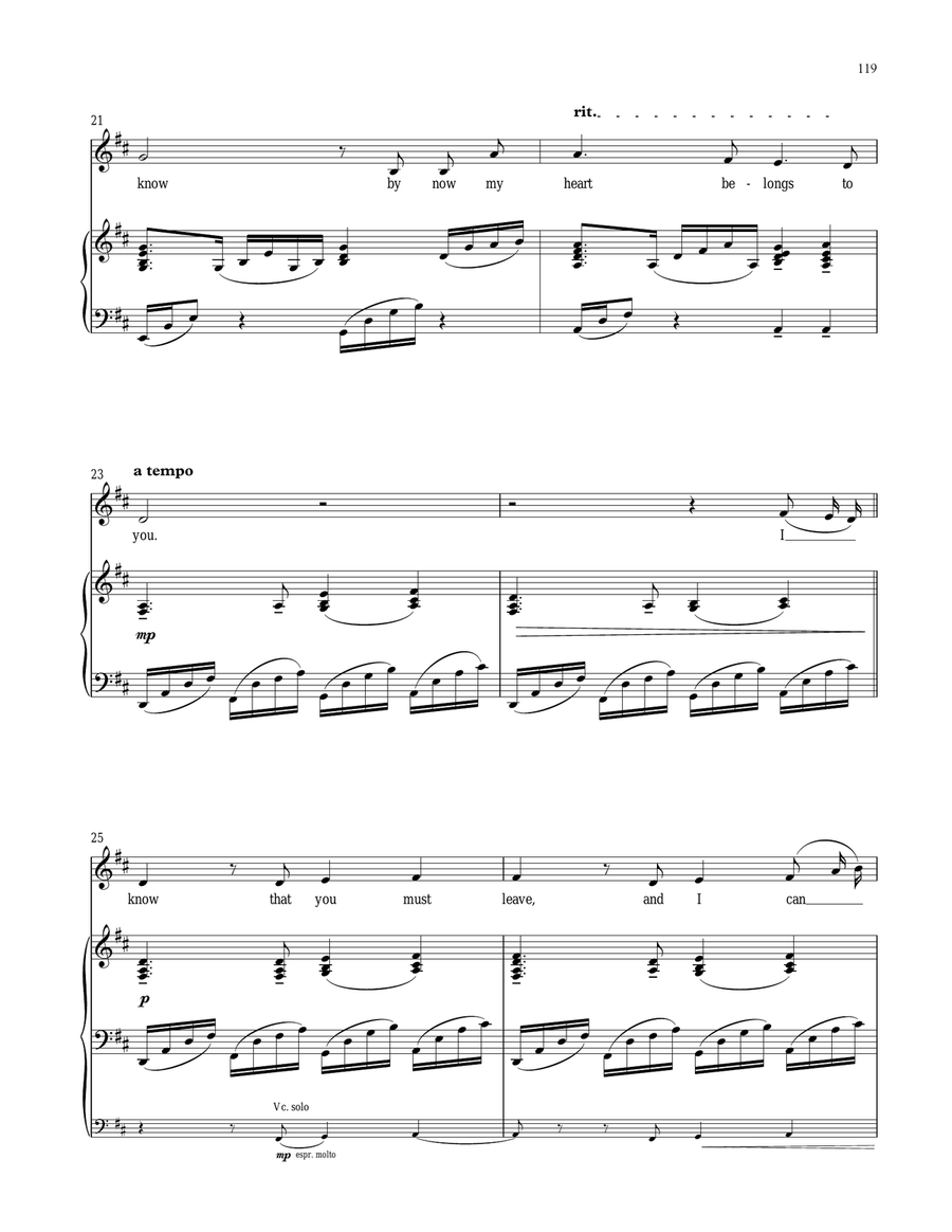 Wait A While Wait A While Voice scores gallery preview page 3