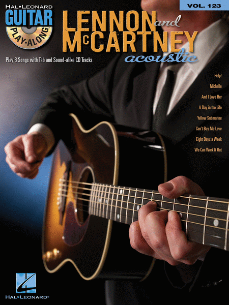 Lennon and McCartney Acoustic - Guitar Play-Along Volume 123 (Book/CD)