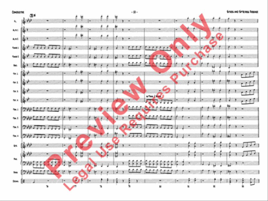 Give It All You Got Marching Band scores gallery preview page 14