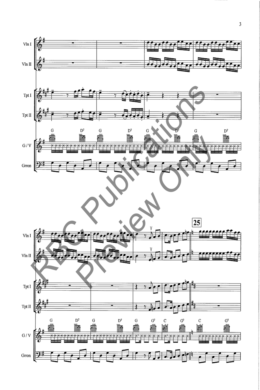 La Culebra Trumpet scores gallery preview page 5