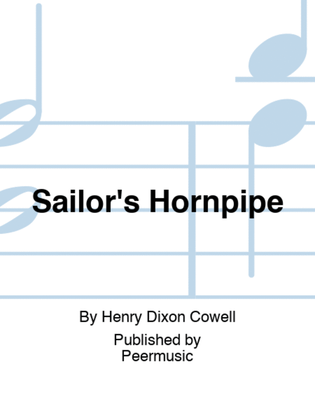 Book cover for Sailor's Hornpipe