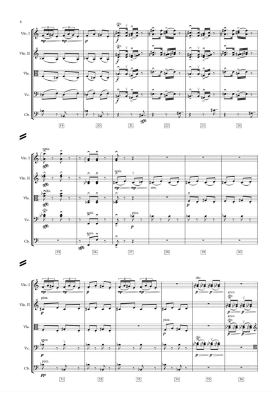 Psycho Suite String Orchestra scores gallery preview page 4