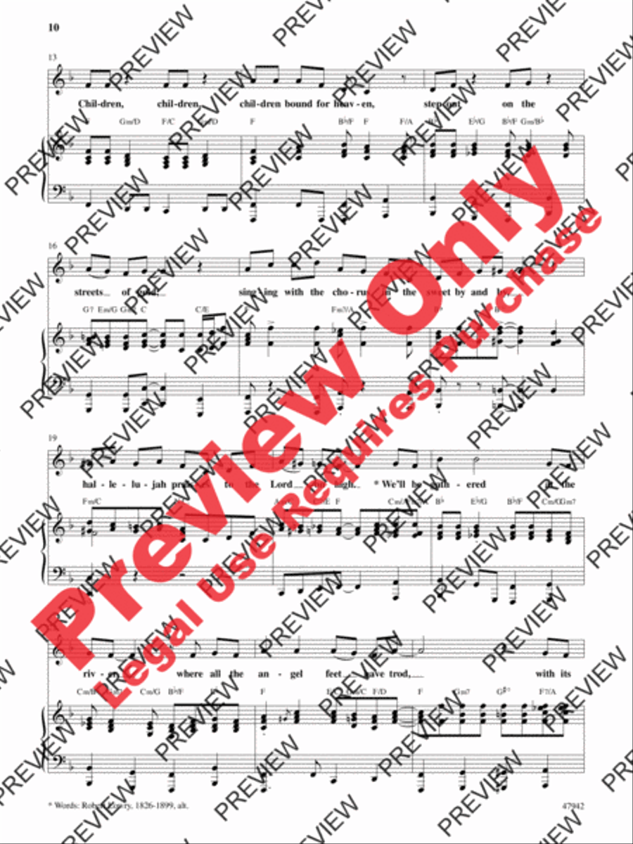 This Is the Time to Sing 4-Part scores gallery preview page 10