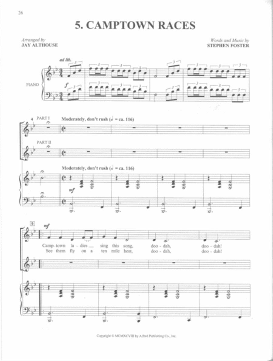 Folk Songs for Two
