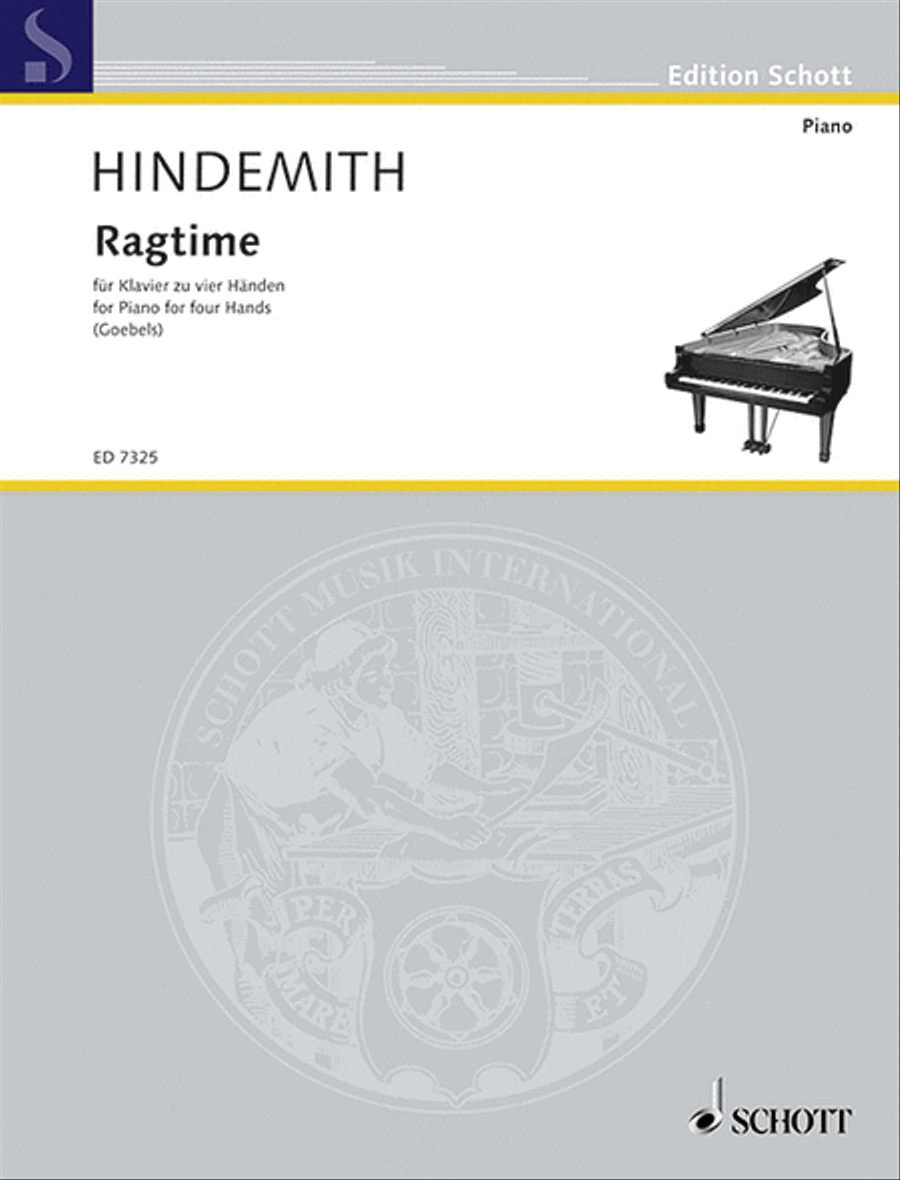 Ragtime Piano Duet scores gallery preview page 1