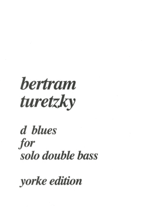 D Blues For Solo Double Bass