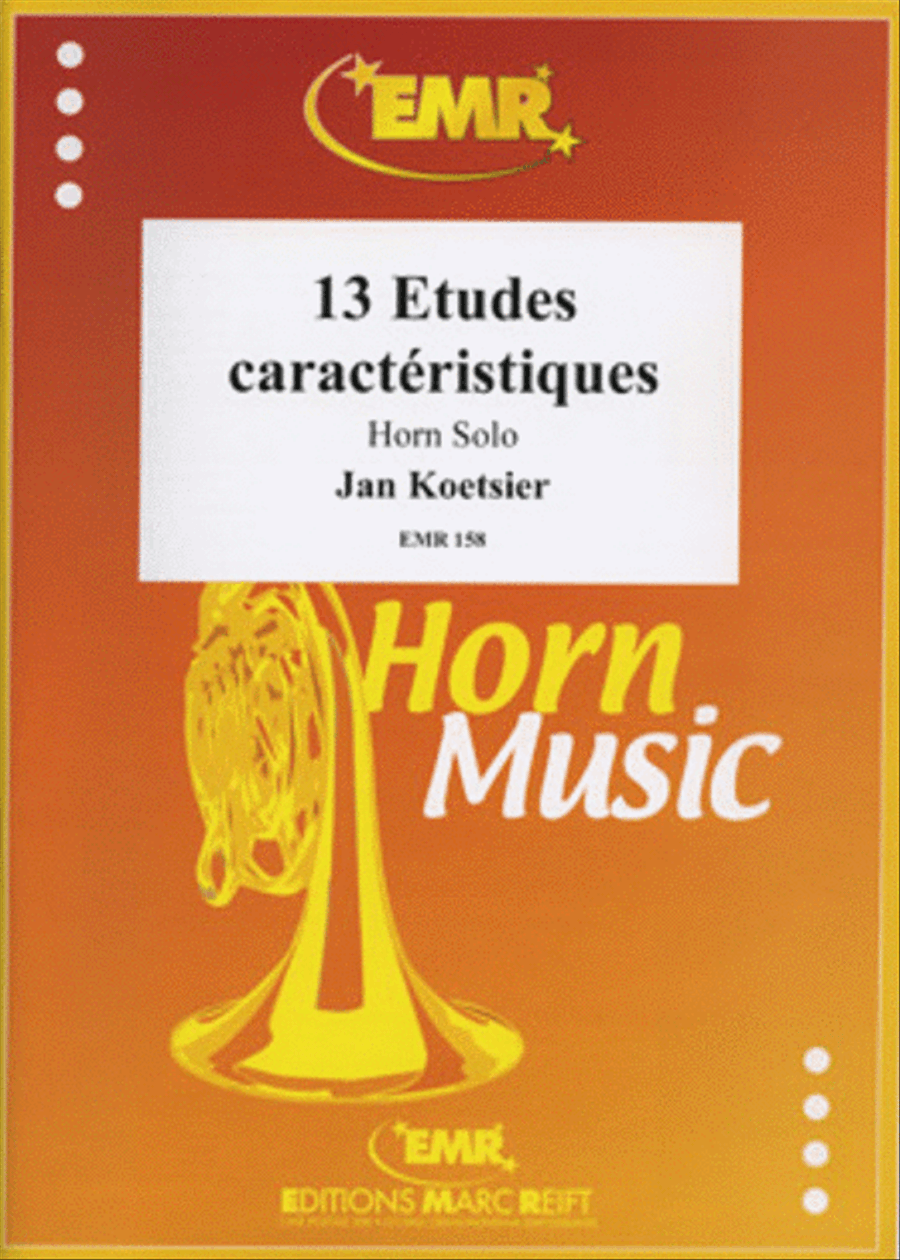 13 Etudes Caracteristiques Horn Solo scores gallery preview page 1