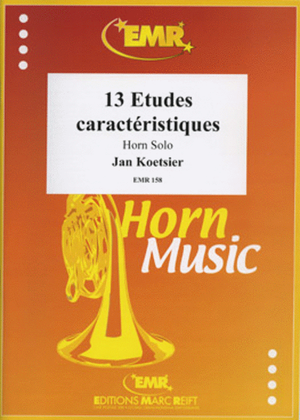 Book cover for 13 Etudes Caracteristiques