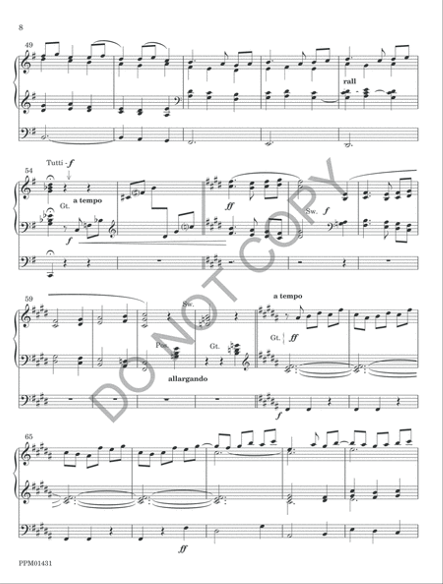Thanksgiving and Harvest Thanksgiving and Harvest Organ scores gallery preview page 11