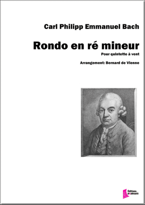 C.PH.E. Bach : Rondo Wq 61/4. Quintette à vent. Conducteur et parties.