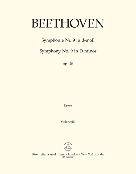 Symphony no. 9 in D minor, op. 125