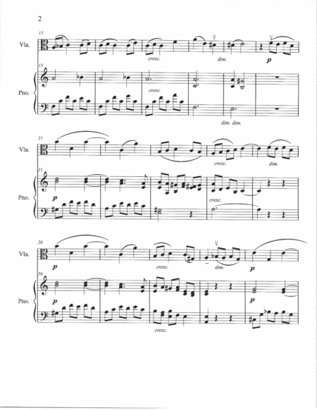 Viktor Kosenko: Four Children's Songs for Viola and Piano