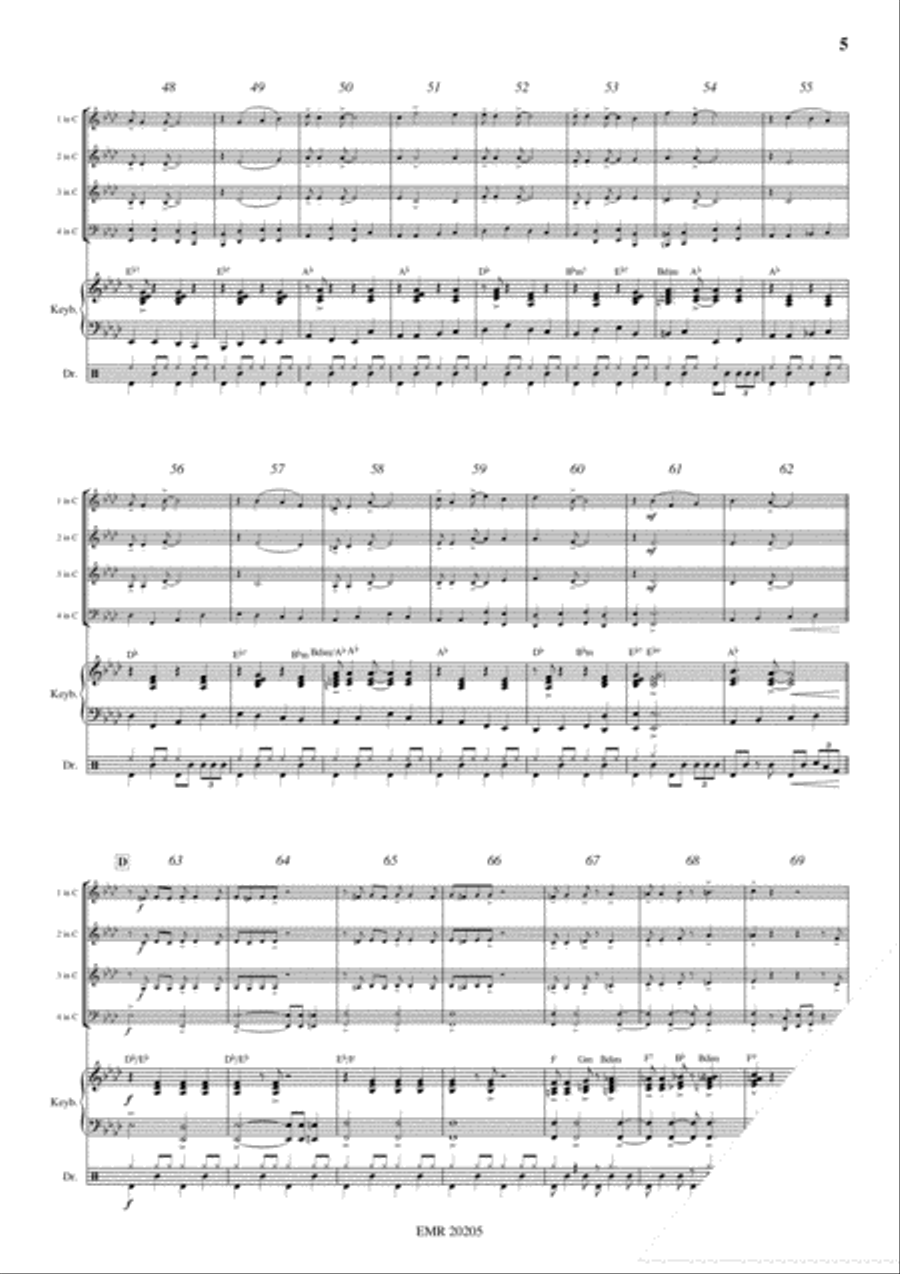 Santa Lucia Woodwind Quartet scores gallery preview page 5