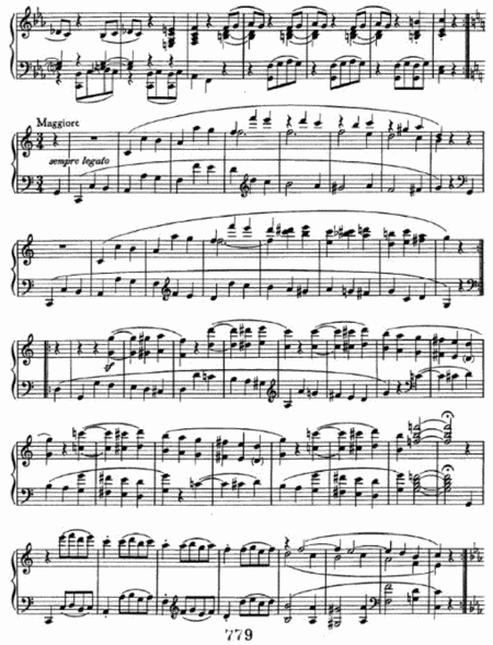 L. V. Beethoven - Allegretto in C Minor WoO 53