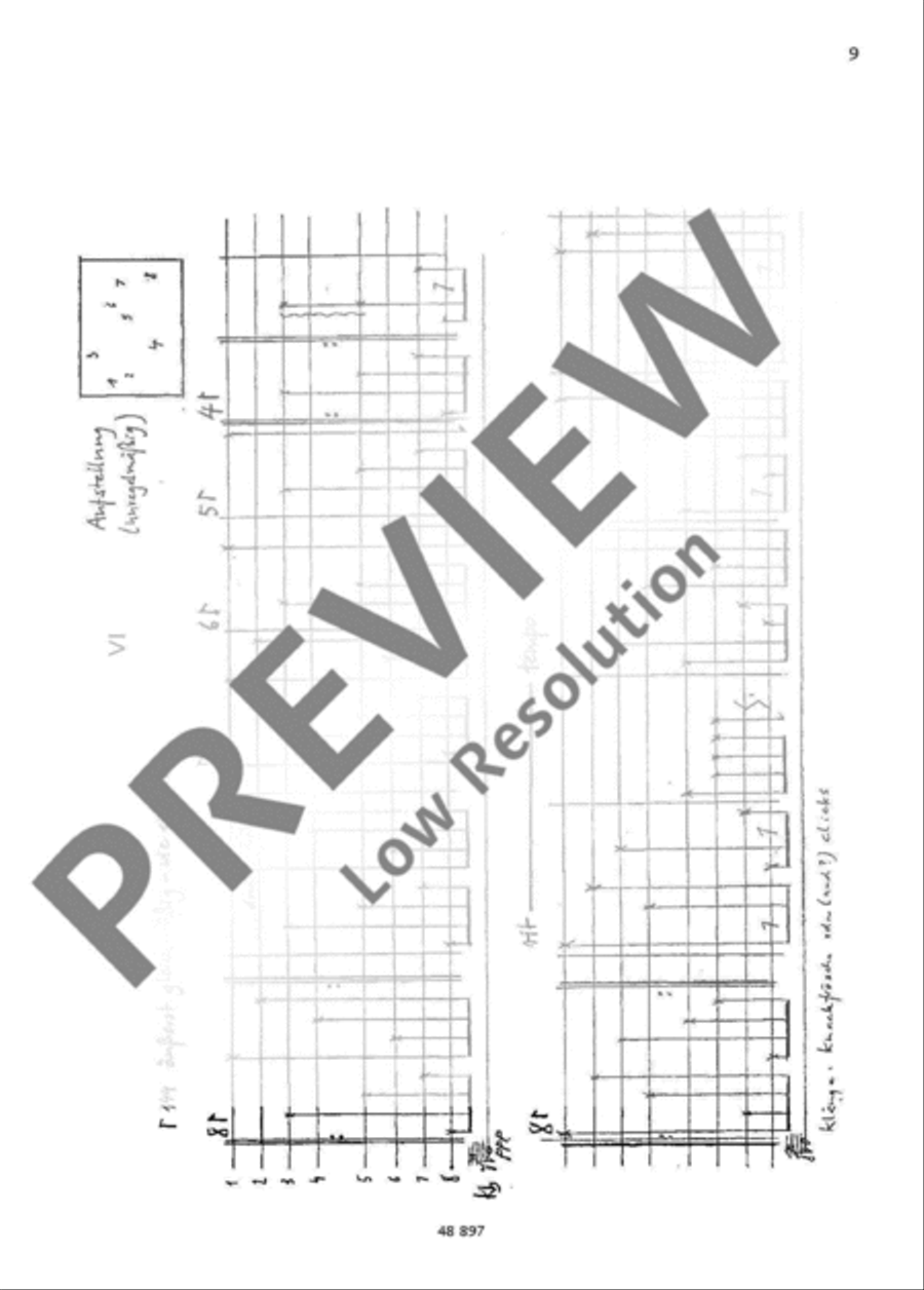 Zwischenstücke Score scores gallery preview page 10
