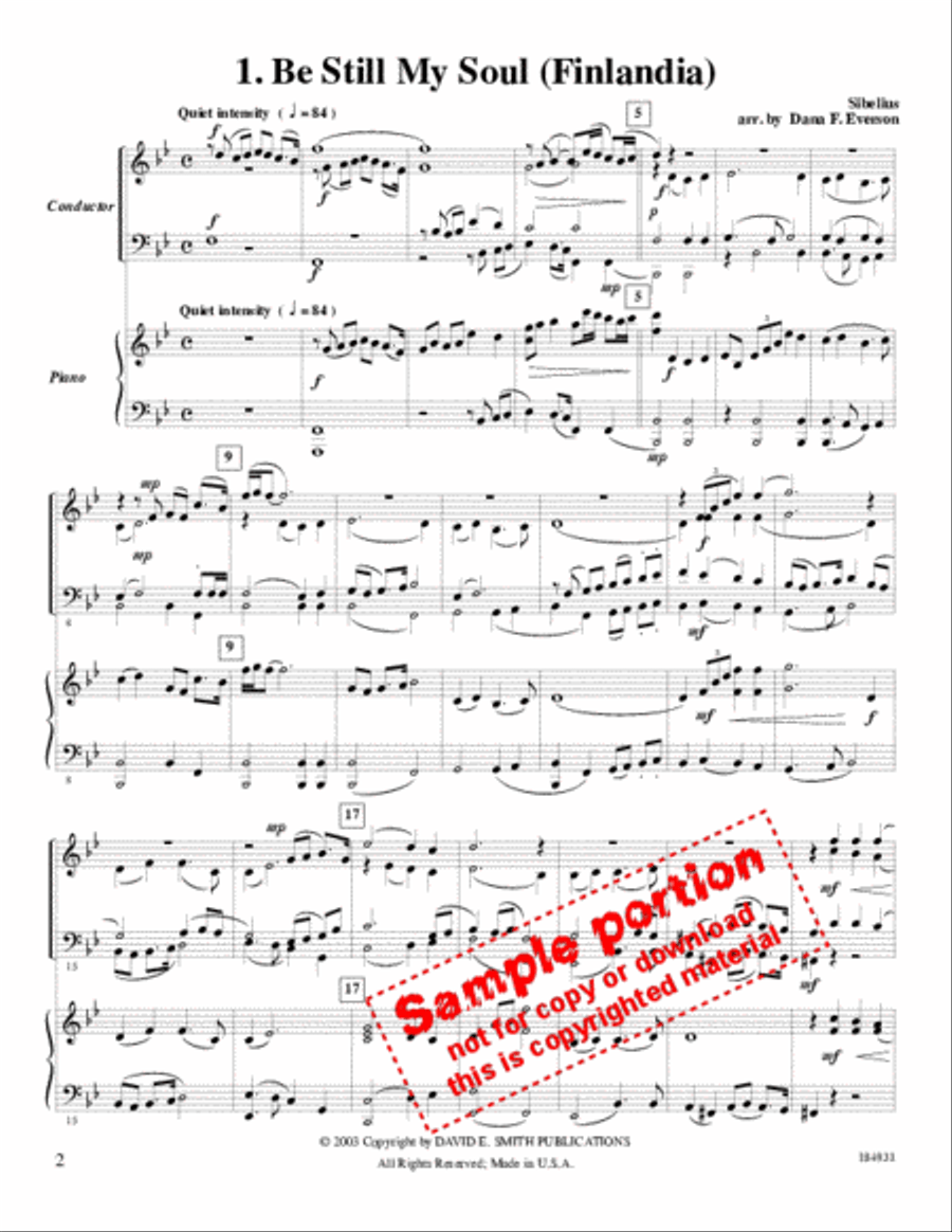 Hymnsembles- Vol IV, Bk 6- Tromb/Baritones/ Tuba Large Ensemble scores gallery preview page 2