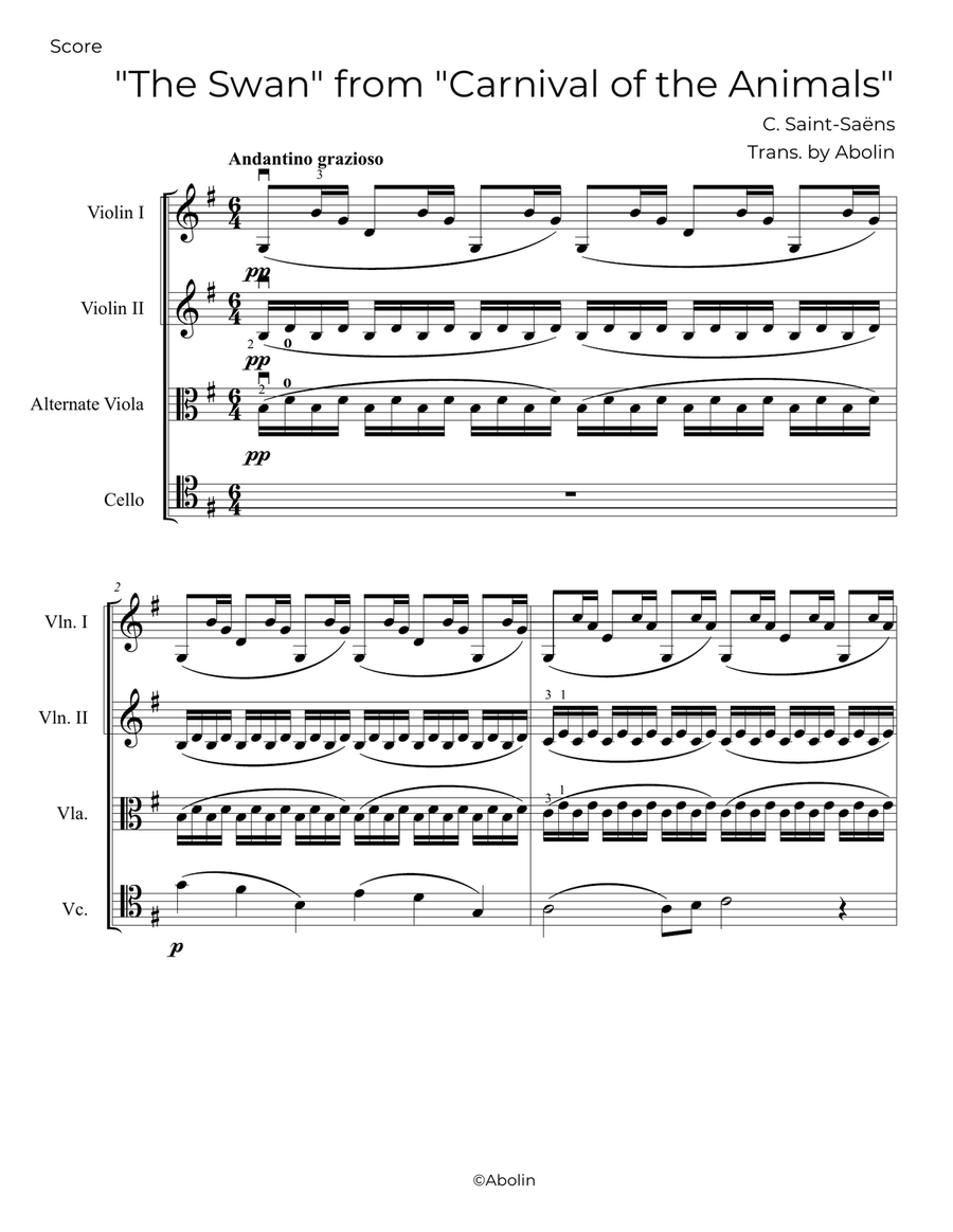 Saint-Saëns: 
