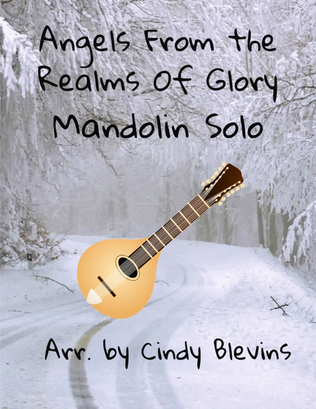Angels From the Realms of Glory, for Mandolin Solo