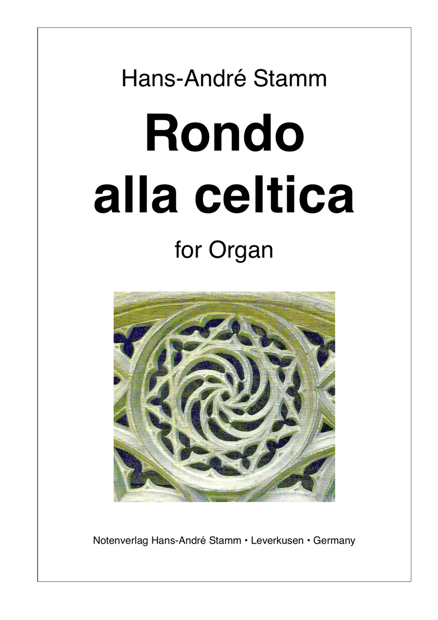 Rondo alla celtica for organ Celtic Fiddle scores gallery preview page 1